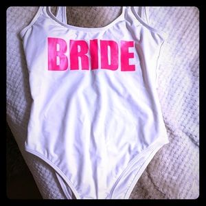 Bride swimsuit